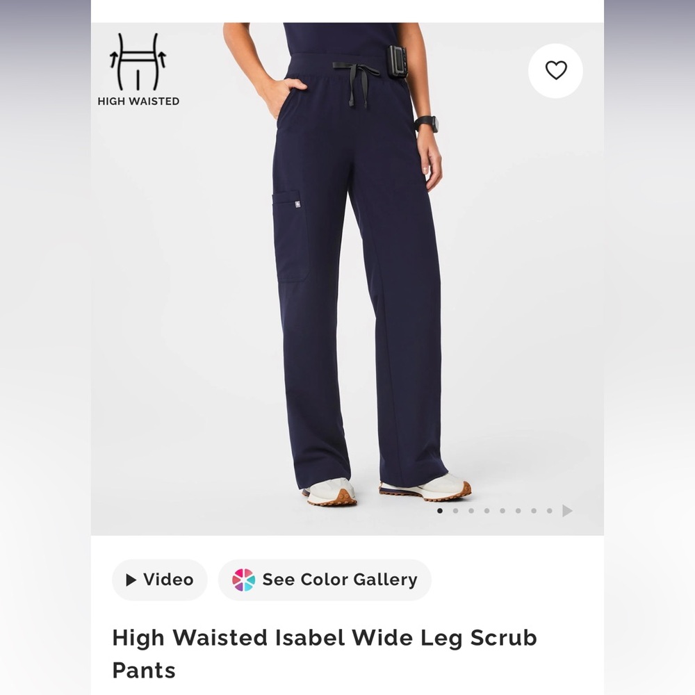 FIGS High Waisted Scrub Pants